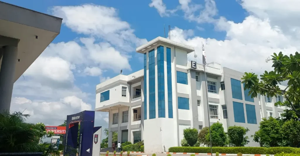 University of Surrey building representing top UK study destinations for Pakistani students